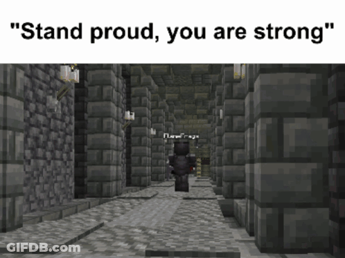 Stand Proud You Are Strong GIF