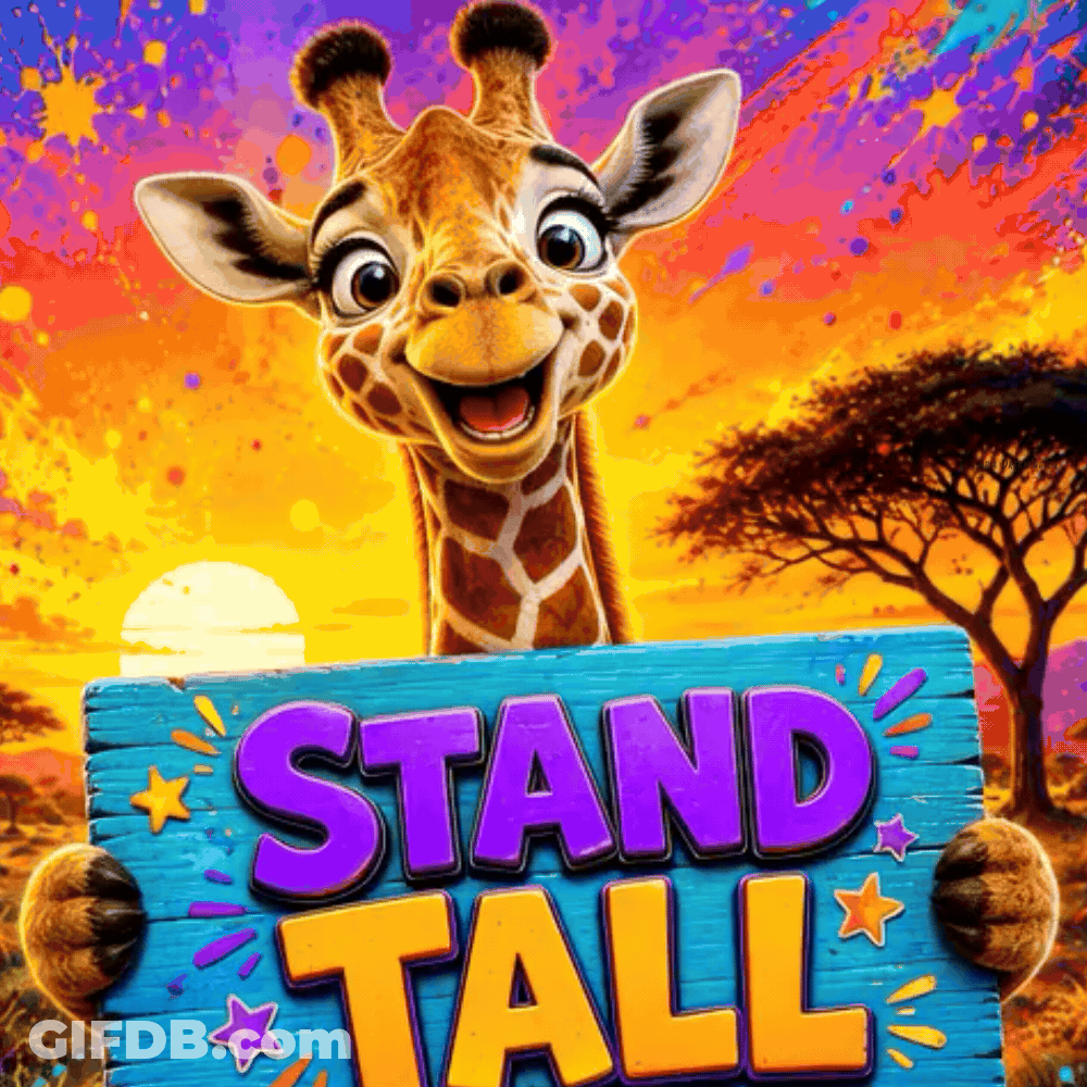 Stand Tall GIF