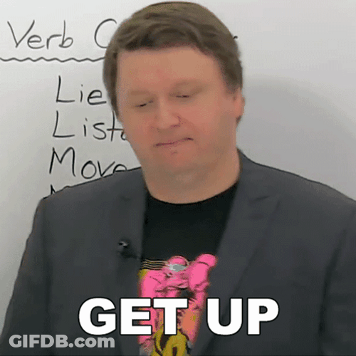 Stand Up Alex YouTuber GIF