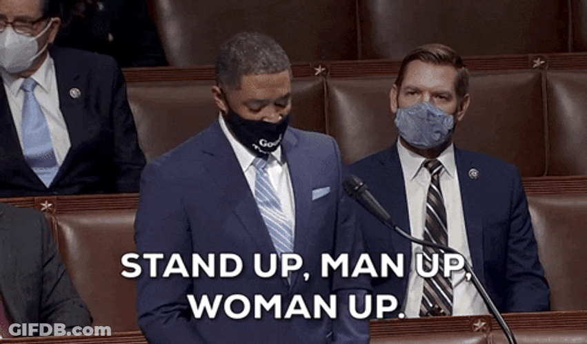 Stand Up Cedric Mond GIF