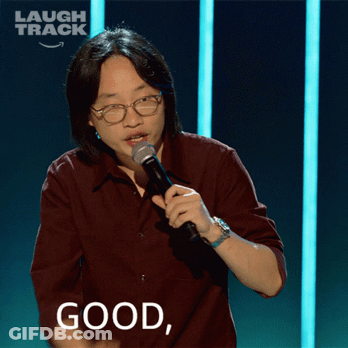 Stand Up Comedian Jimmy Yang Good Good GIF