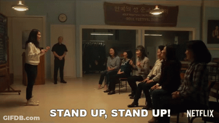 Stand Up Scene All Together Now Netflix GIF