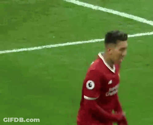 Standard Chartered Soccer Player Dancing In Red Jersey GIF