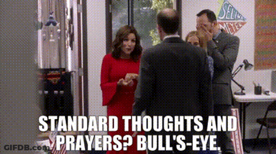 Standard Thoughts And Prayers Bulls Eye GIF