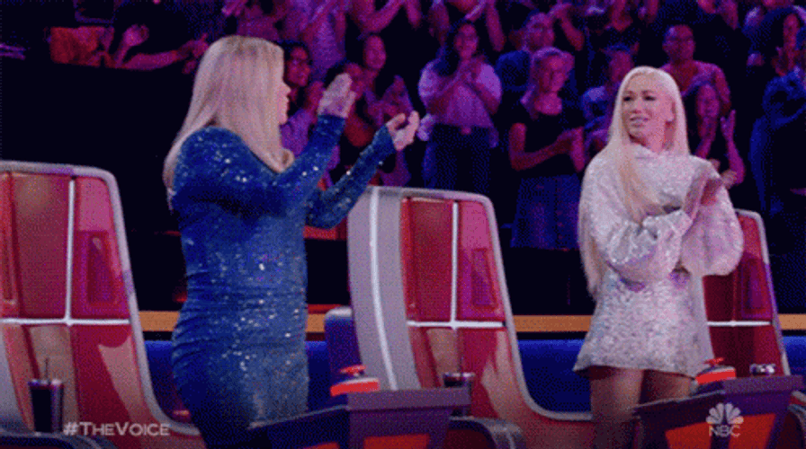 Standing Ovation Amazed Judges The Voice GIF