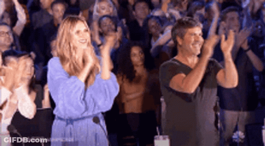 Standing Ovation America’s Got Talent Thumbs Up GIF