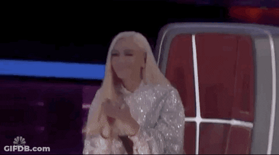 Standing Ovation Applause Gwen Stefani The Voice GIF