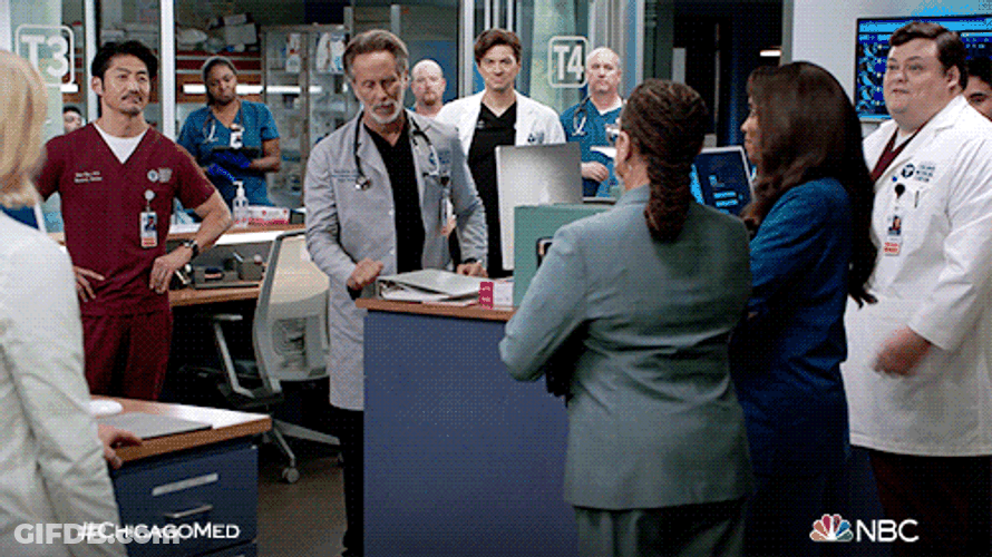 Standing Ovation Congratulations Doctor Chicago Med GIF