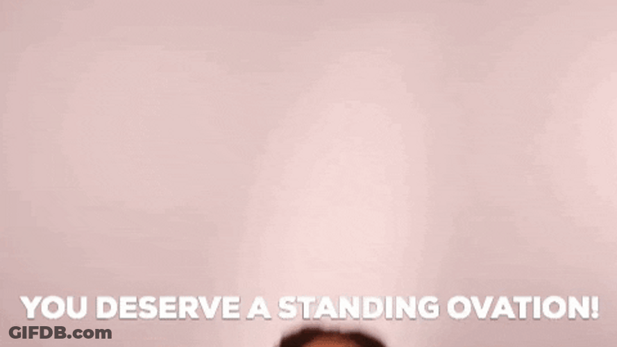 Standing Ovation Deserve Clap Shalita Grant Meme GIF