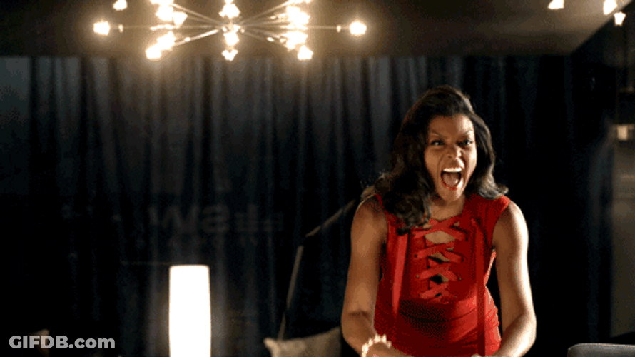 Standing Ovation Excited Clapping Cookie Lyon Empire GIF