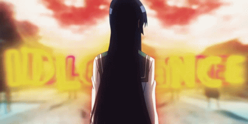 Standing Saeko Busujima Highschool Of The Dead GIF