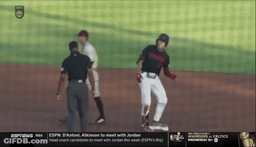Stanford Baseball Eddie Park Tease GIF