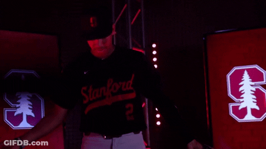 Stanford Carter Graham Catching Ball GIF