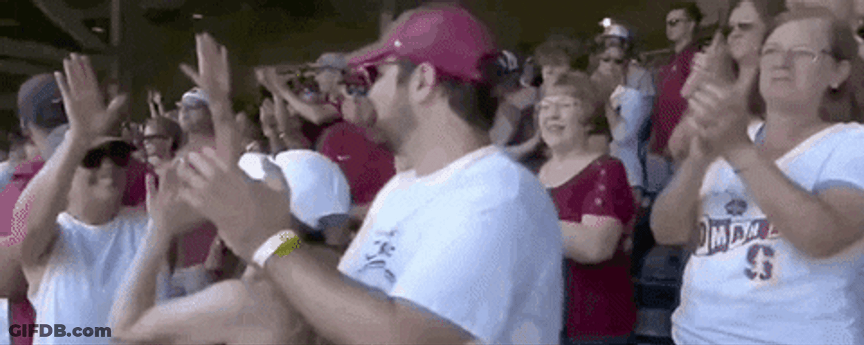 Stanford Fans Cheering GIF
