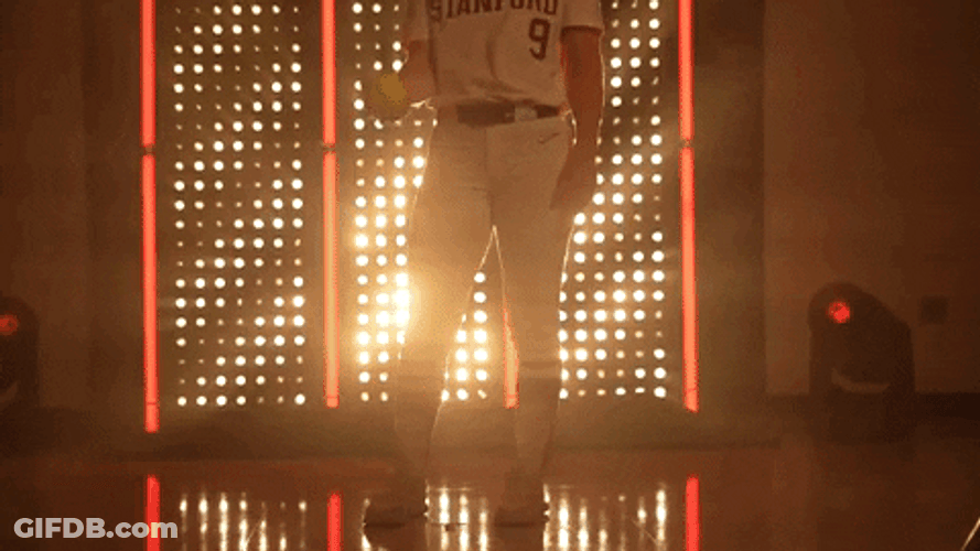 Stanford Softball Emily Young GIF