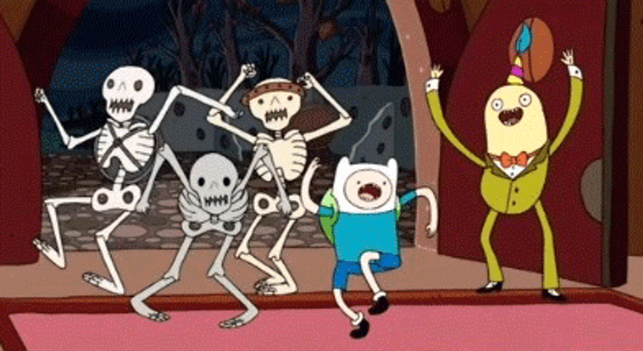 Stanky Leg Adventure Time Finn GIF