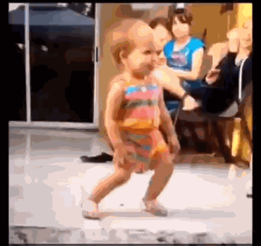 Stanky Leg Dancing Baby GIF