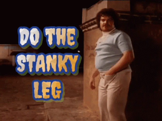 Stanky Leg Jack Black GIF