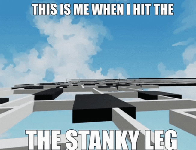 Stanky Leg Roblox Meme GIF