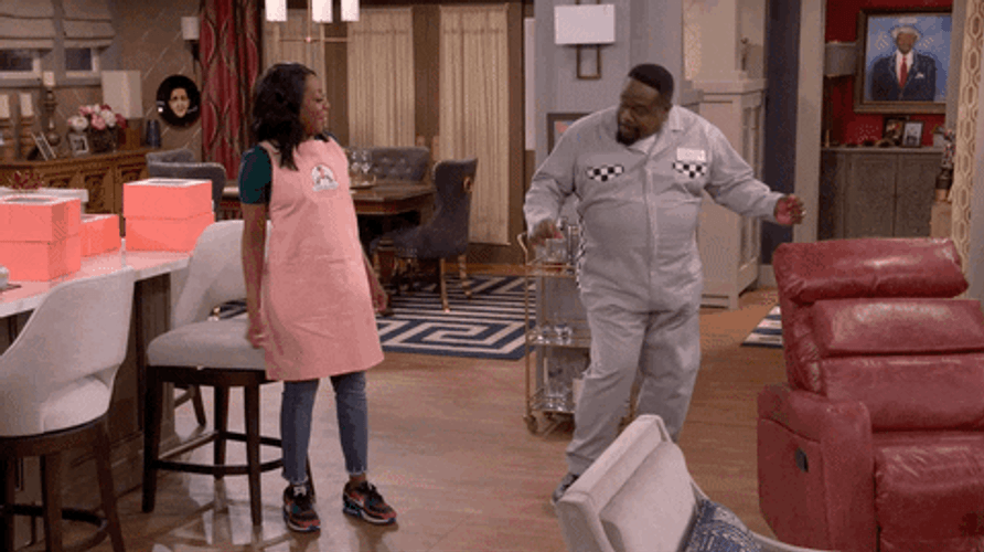 Stanky Leg Tichina Arnold Reaction GIF