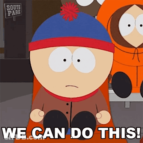 Stanley From South Park Says We Can Do This In A Cartoon GIF