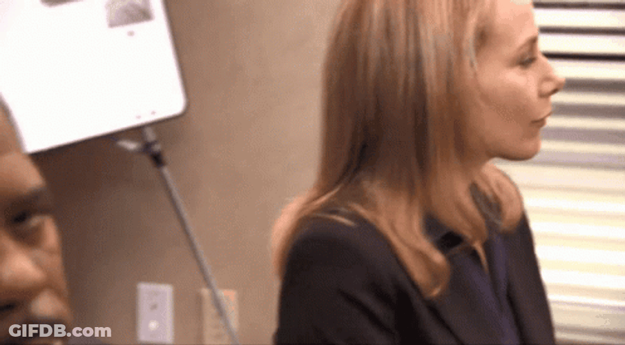 Stanley Hudson Looking Tired GIF