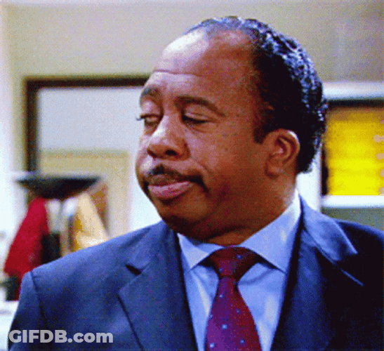 Stanley Hudson Pouty Lips GIF