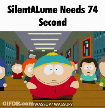 Stanley South Park Saying SilenceLume Needs 74 Seconds GIF