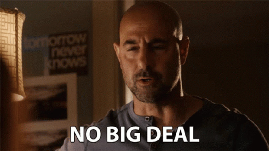 Stanley Tucci Nepotism No Big Deal GIF