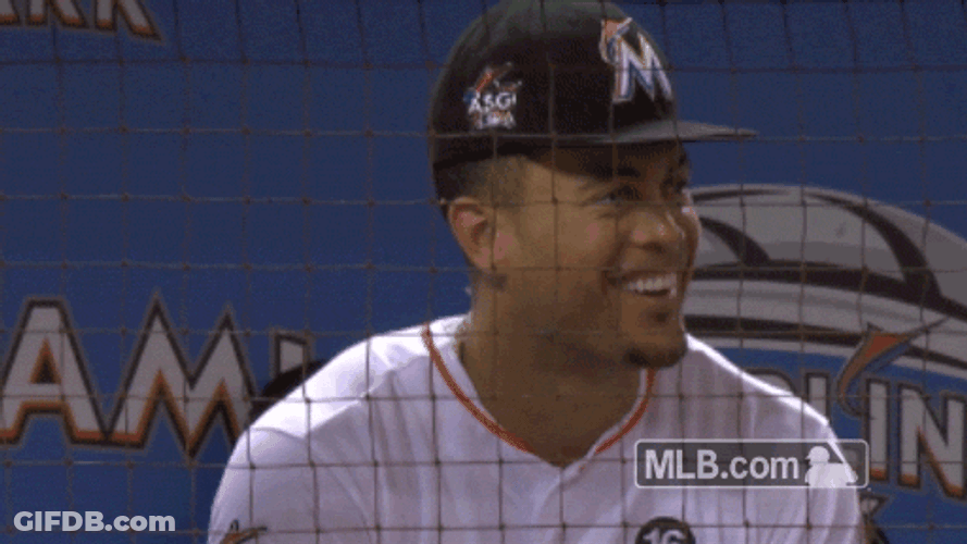 Stanton Wearing Cap Laughing GIF