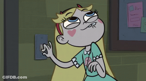 Star Butterfly From Star Vs The Forces Of Evil Is Making A Face GIF