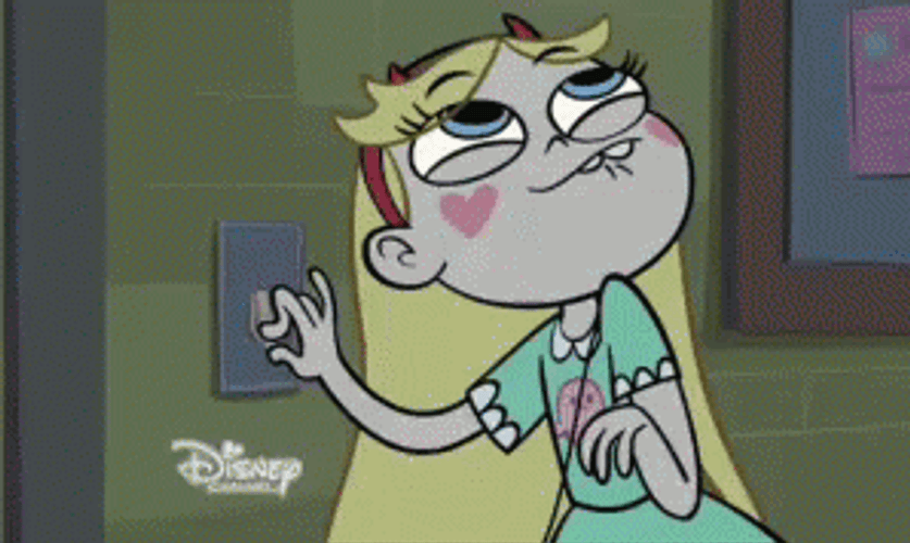 Star Butterfly Switch On Off GIF