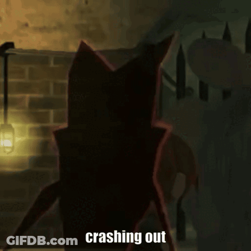 Star Crashing Out GIF