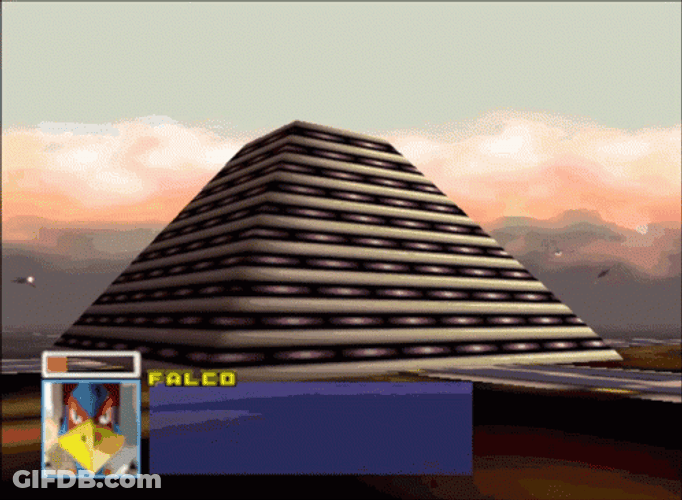 Star Fox Aircraft Breakaway GIF