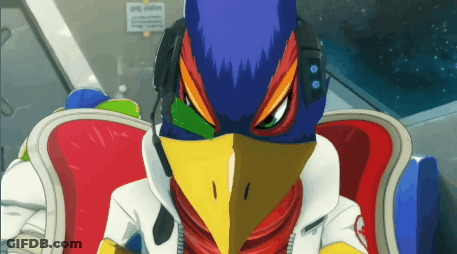 Star Fox Falco Lombardi Hello GIF