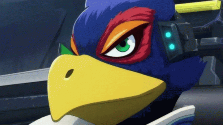 Star Fox Falco Lombardi Lick GIF