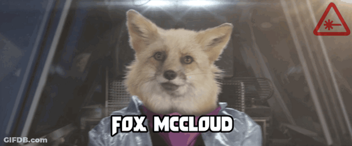 Star Fox Fox McCloud IRL GIF
