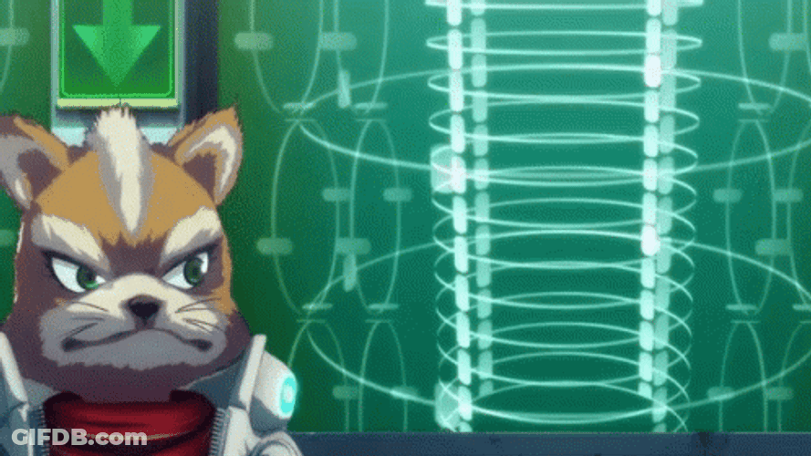 Star Fox Fox McCloud Sigh GIF