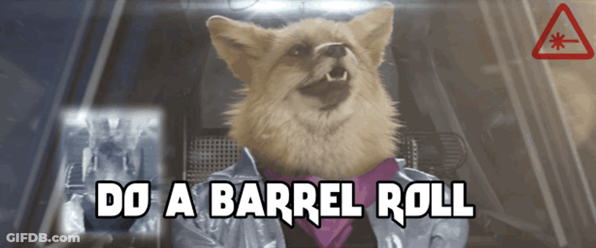 Star Fox McCloud Barrel Roll GIF