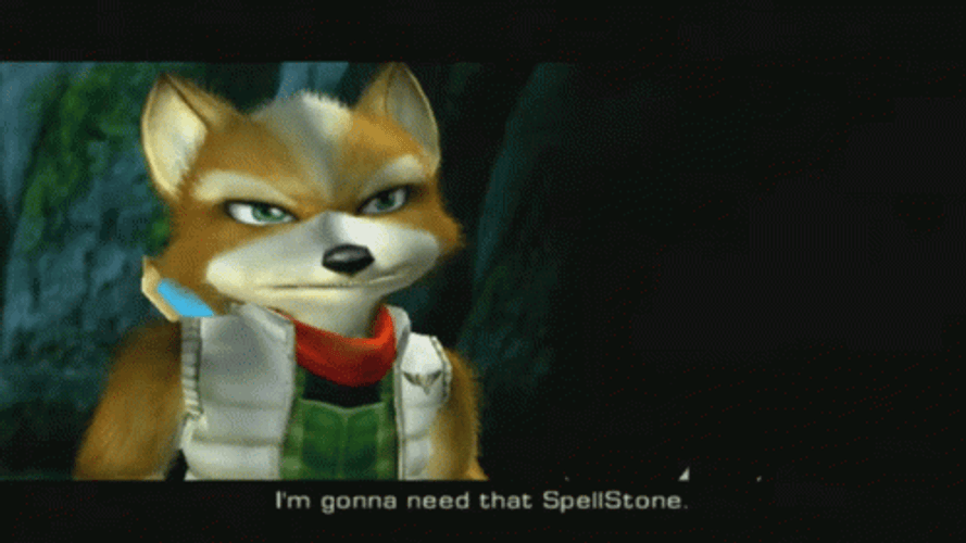 Star Fox McCloud Nintendo SpellStone GIF