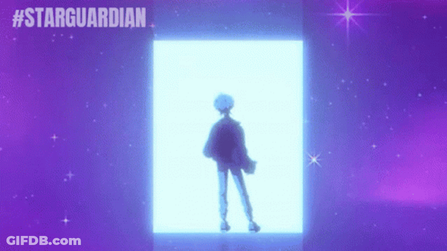 Star Guardian Going Inside Portal GIF