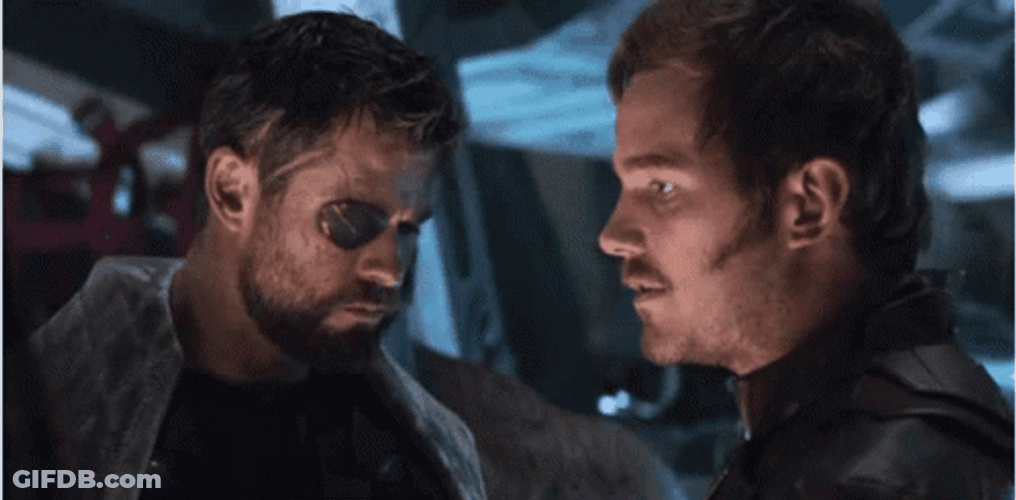 Star Lord What Conversation With Thor GIF