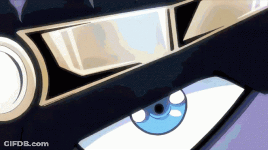 Star Platinum Flexing While Throwing Things GIF
