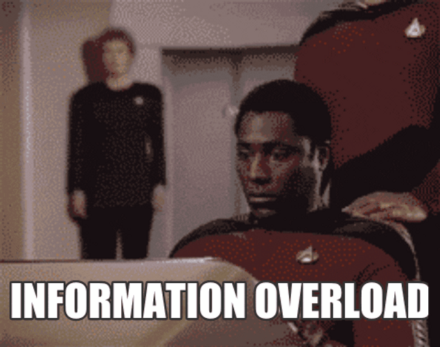 Star Trek Information Overload GIF