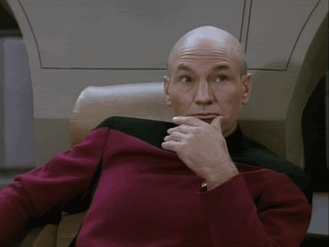 Star Trek Jean Embarrassed Meme GIF