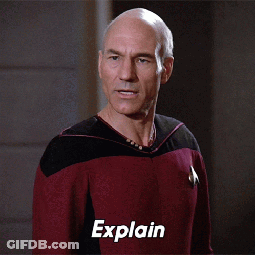Star Trek Man Saying Explain GIF
