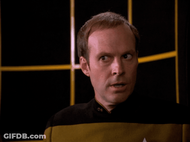 Star Trek Suspicious Reginald Barclay Asking How GIF