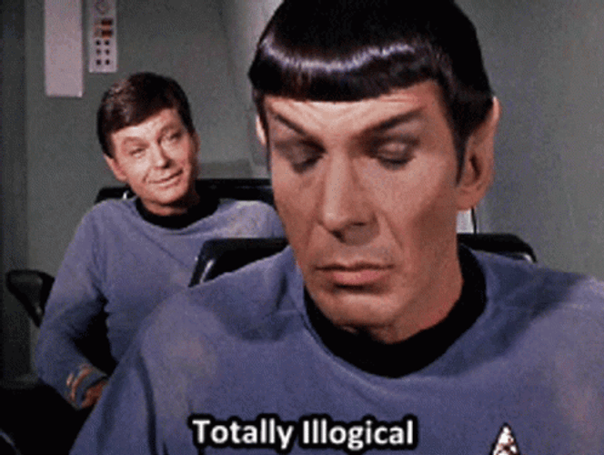 Star Trek Totally Illogical GIF