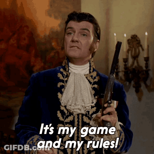 Star Trek Trelane My Game My Rules GIF