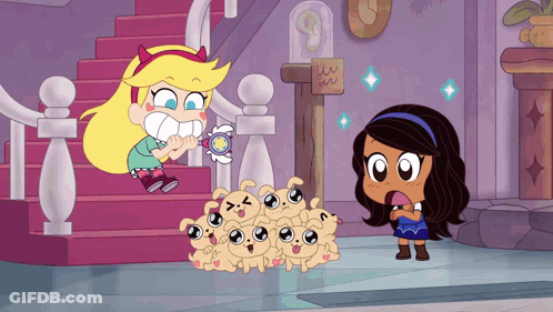 Star Vs The Forces Of Evil With Rabbits GIF